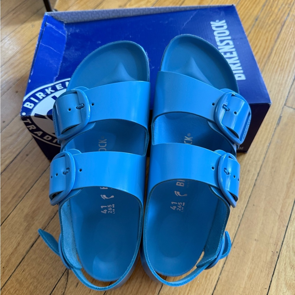 Birkenstock leather Milano sandal new in box sz41 / 10 / 10.5